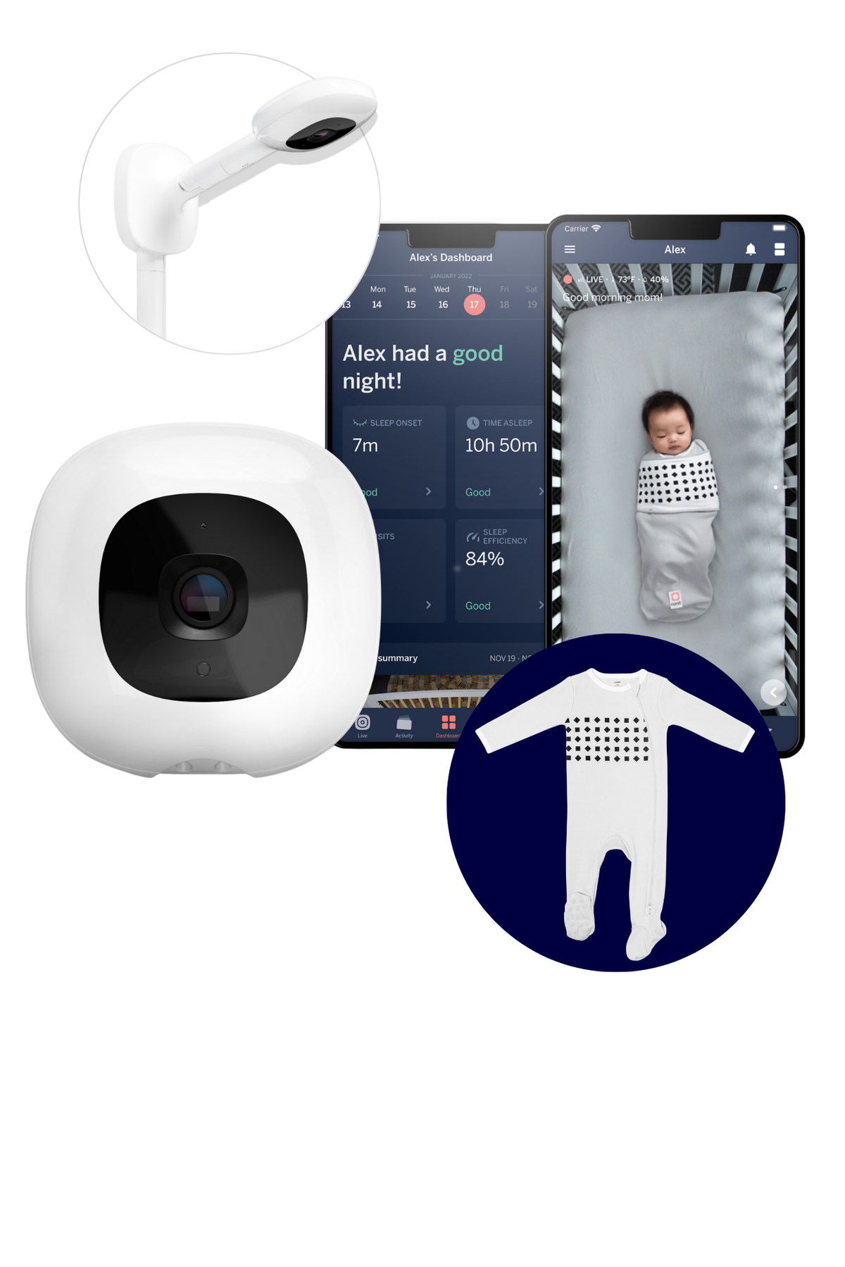 Nanit Pro Camera Wall Mount + Pajama