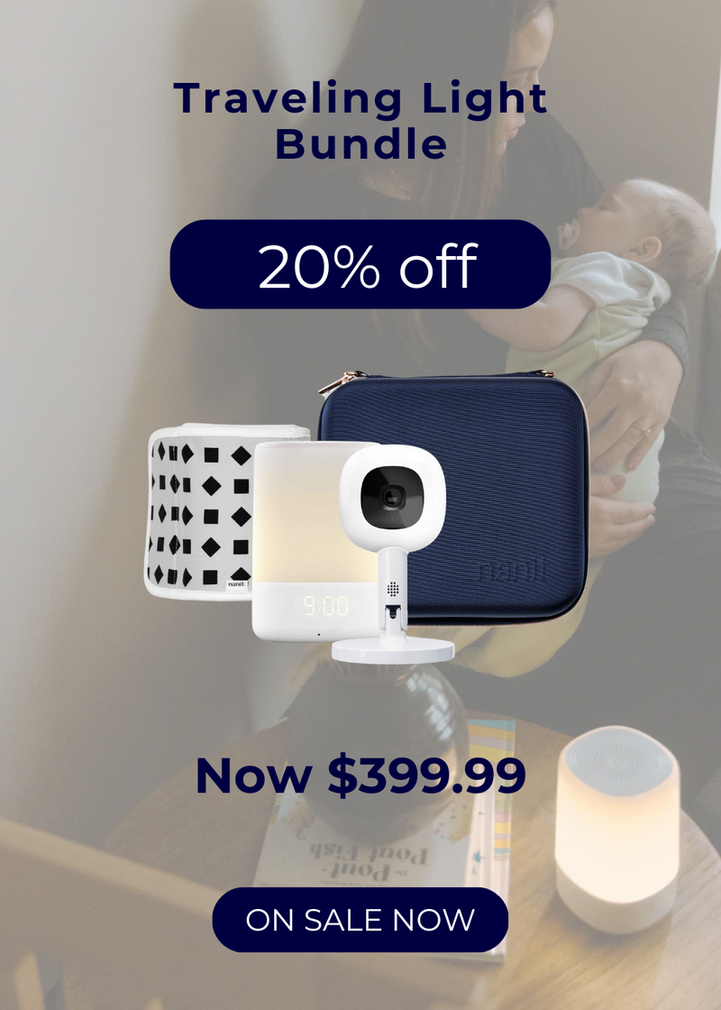 Nanit Pro Smart Baby Monitor & Floor Stand â€" 1080p Wi-Fi Video & Sound Camera, Sleep Coach And Breathing Motion Tracker, 2-Way Audio, Compatible With IOS And Android Phones, Includes Breathing Band