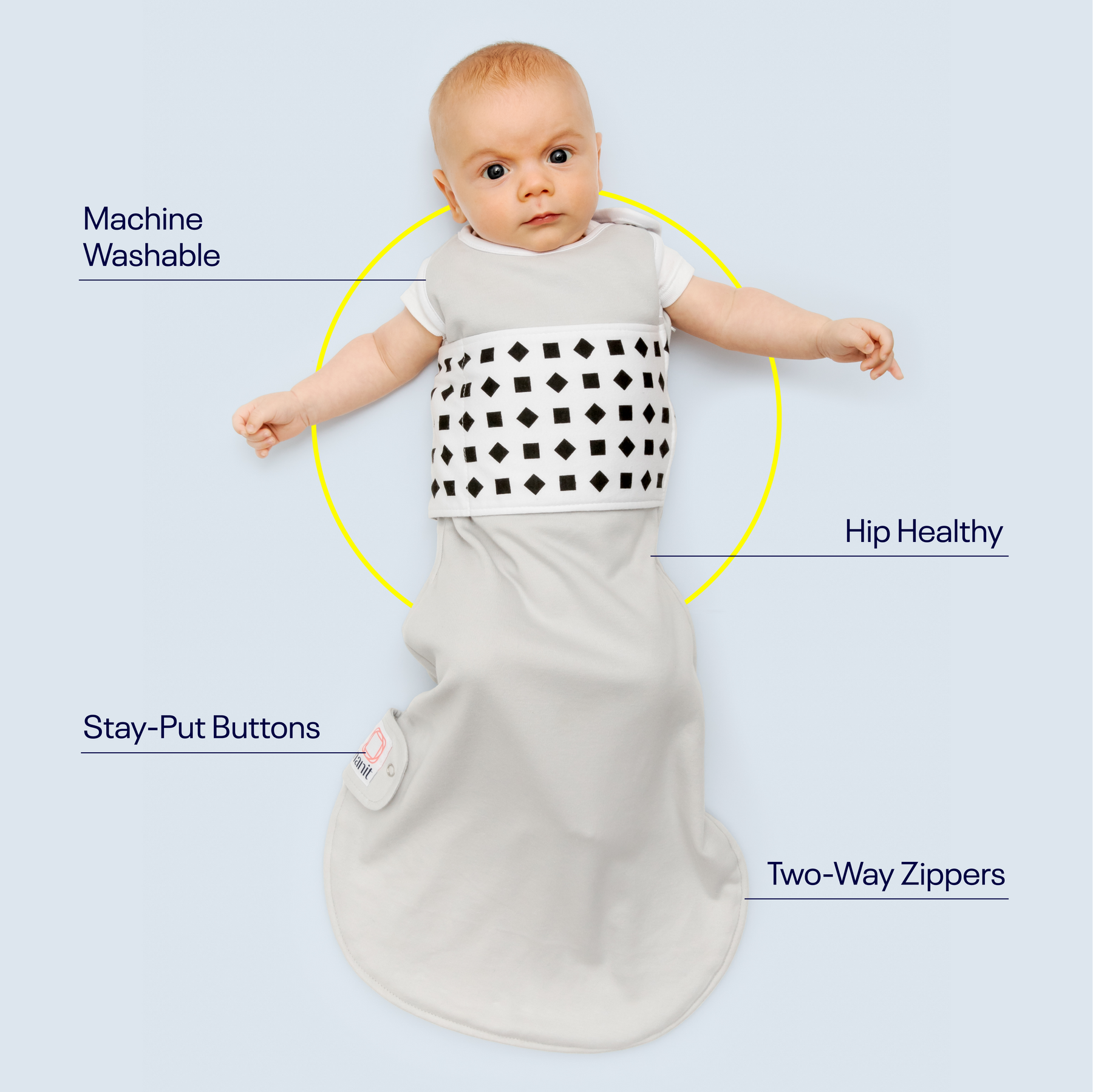 Nouveau sac de couchage pour enfants Bodysuit sans manches pour bébé Sac de  couchage une pièce avec pieds Sac de couchage portable pour enfants Pyjama